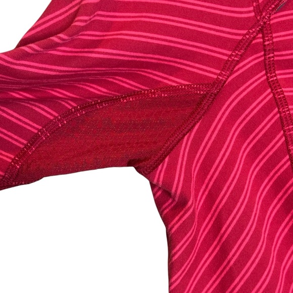 (Sold)Lululemon Running Pullover 6 Stripe Think Fast Ready or Snot Sweatshirt - Picture 5 of 10